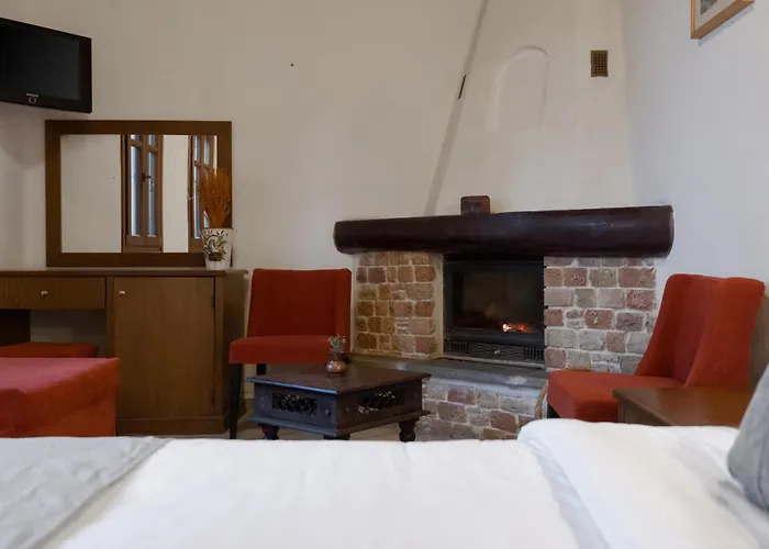 شقة Archontiko Papoutsi Pelion Mourésion