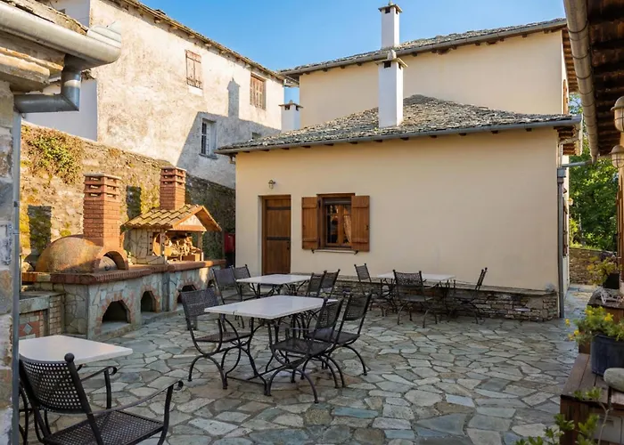 Archontiko Papoutsi Pelion Lägenhet Mourésion